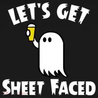 Lets Get Sheet Faced Beer Funny Halloween Costume Funny Pajama Set thumb 2
