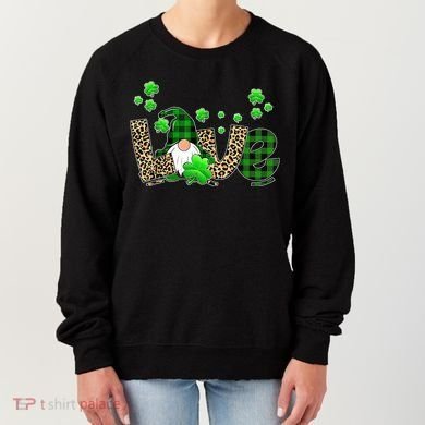 Love Gnome St Patrick's Day Women's Sweatshirt