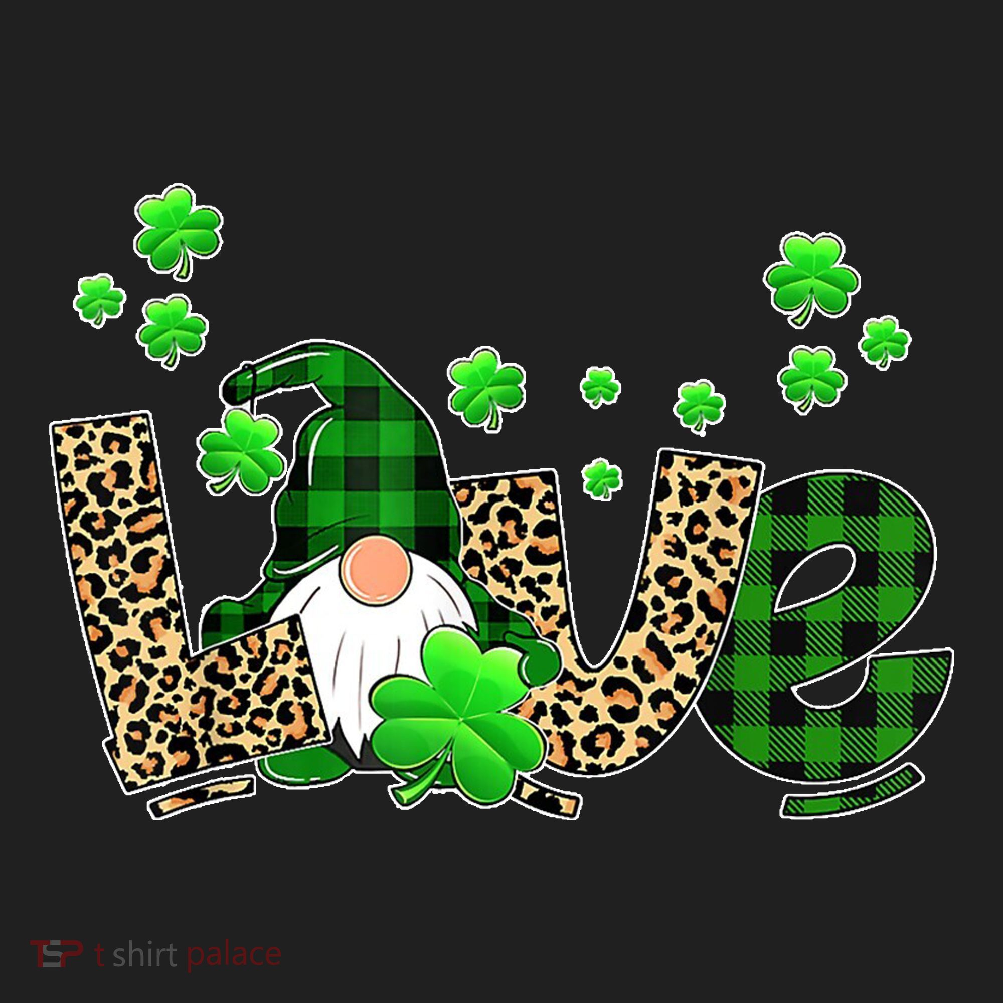 Love Gnome St Patrick's Day Women's Sweatshirt
