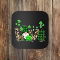 Love Gnome St Patrick's Day Coaster thumb 0