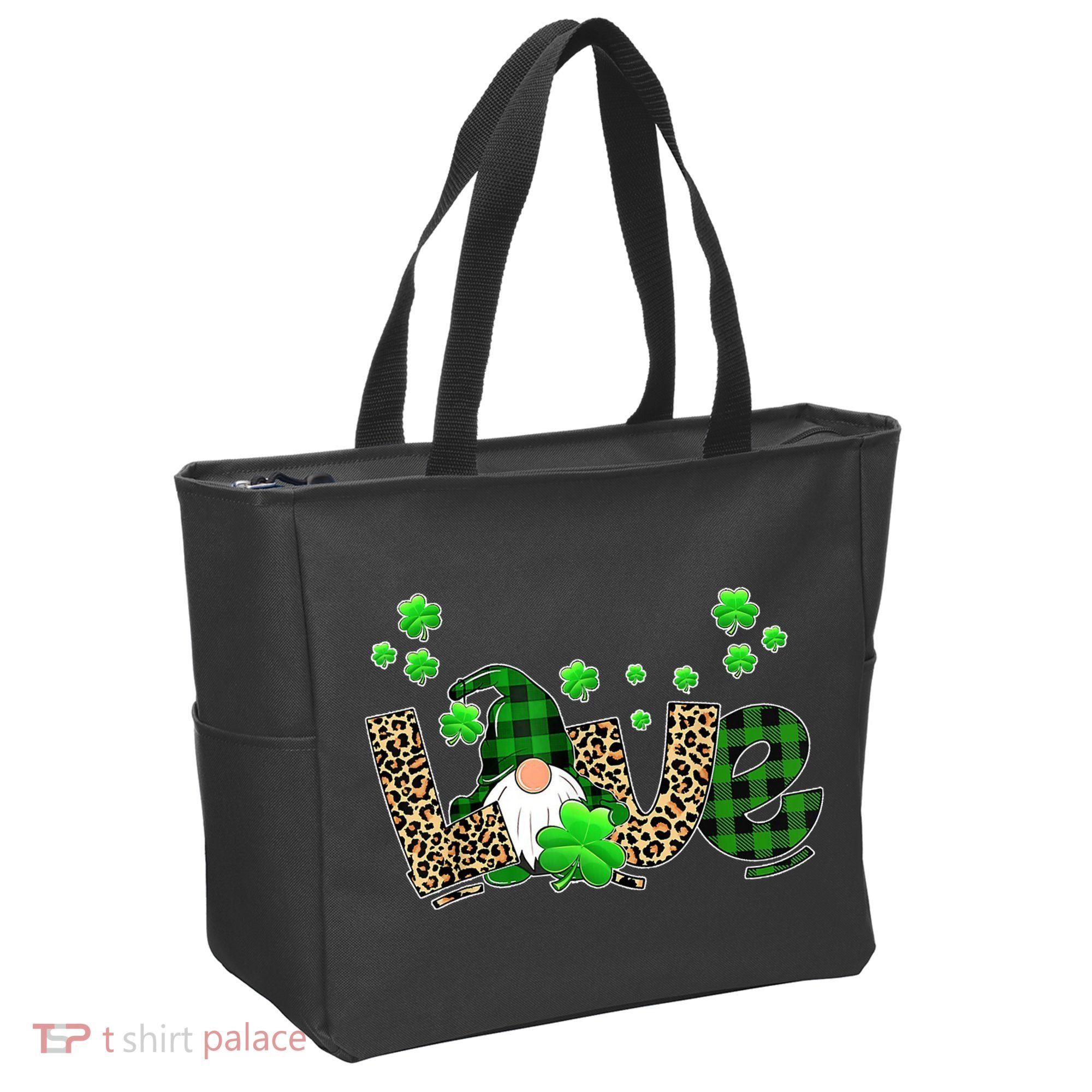 Love Gnome St Patrick's Day Tote Bag