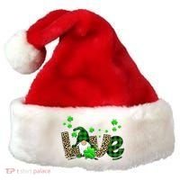 Love Gnome St Patrick's Day Santa Hat thumb 0