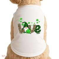 Love Gnome St Patrick's Day Doggie Tank thumb 0