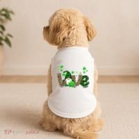 Love Gnome St Patrick's Day Doggie Tank thumb 2