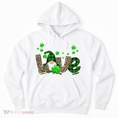 Love Gnome St Patrick's Day Hoodie