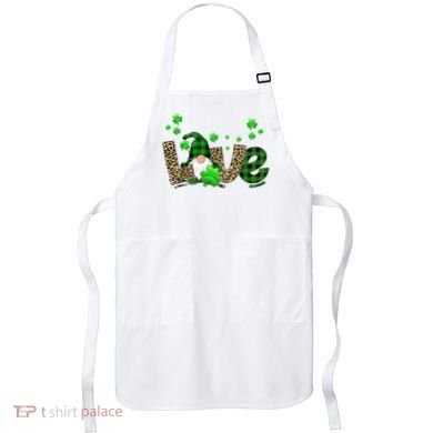 Love Gnome St Patrick's Day Apron