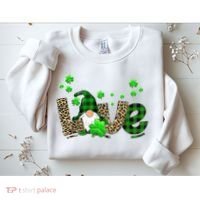 Love Gnome St Patrick's Day Sweatshirt thumb 2