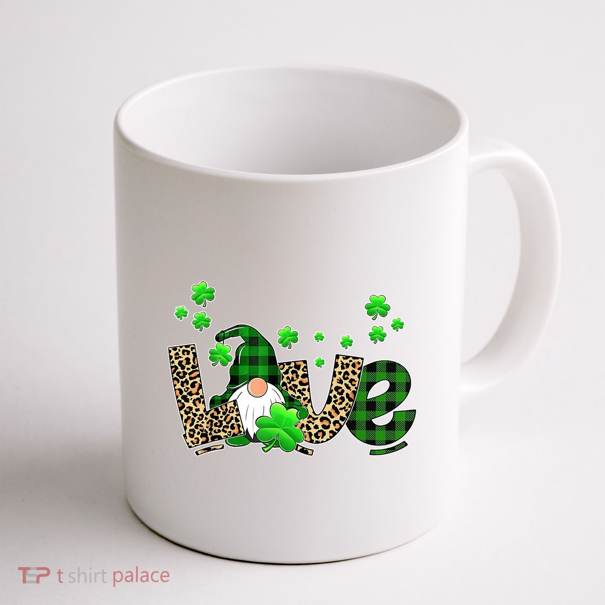Love Gnome St Patrick's Day Coffee Mug