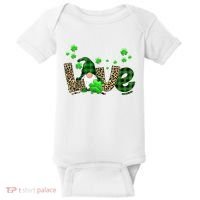 Love Gnome St Patrick's Day Baby Bodysuit thumb 0
