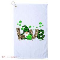Love Gnome St Patrick's Day Golf Towel thumb 0