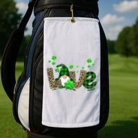 Love Gnome St Patrick's Day Golf Towel thumb 2