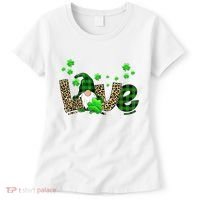 Love Gnome St Patrick's Day Women's T-Shirt thumb 0