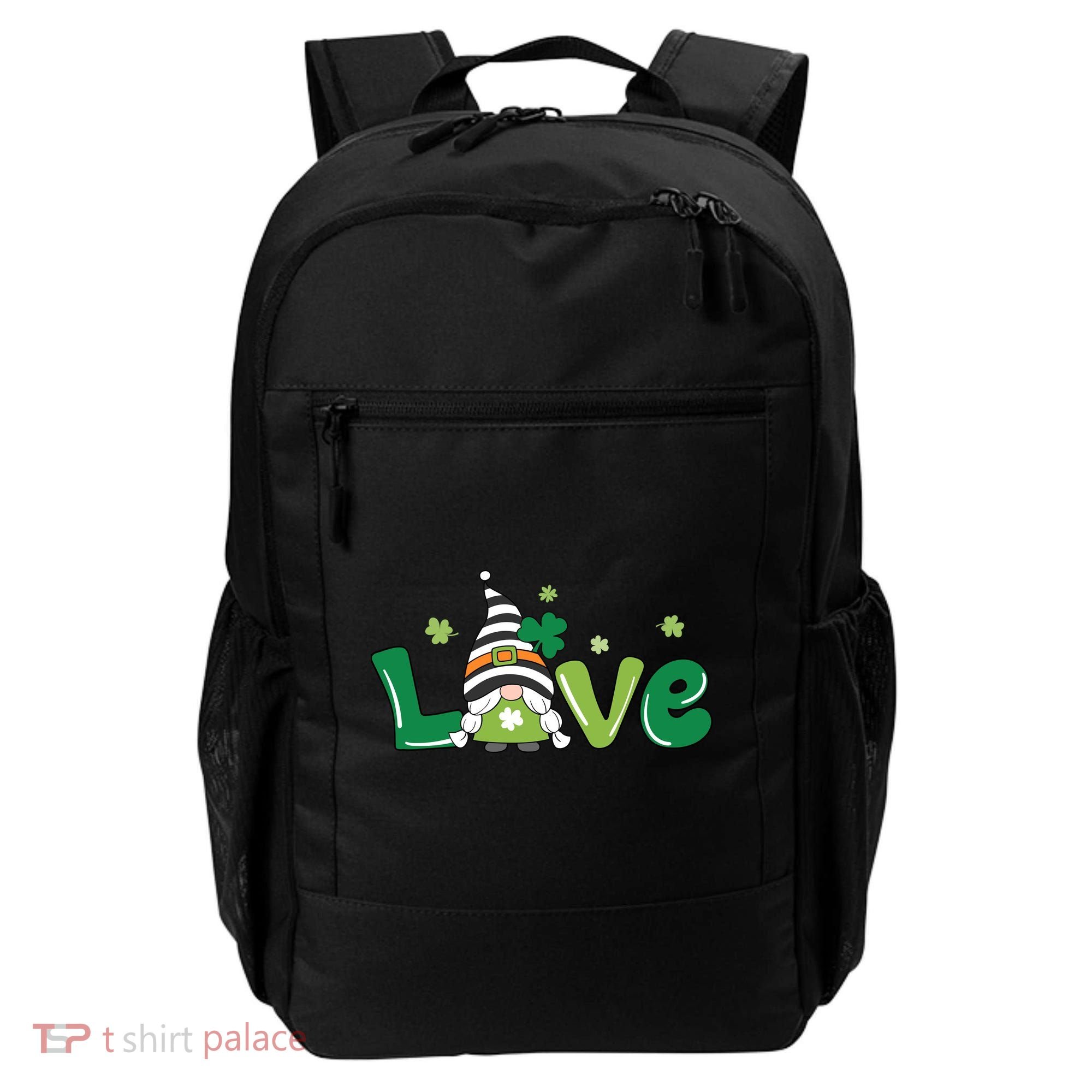 Love Gnome St Patrick's Day Holiday Backpack