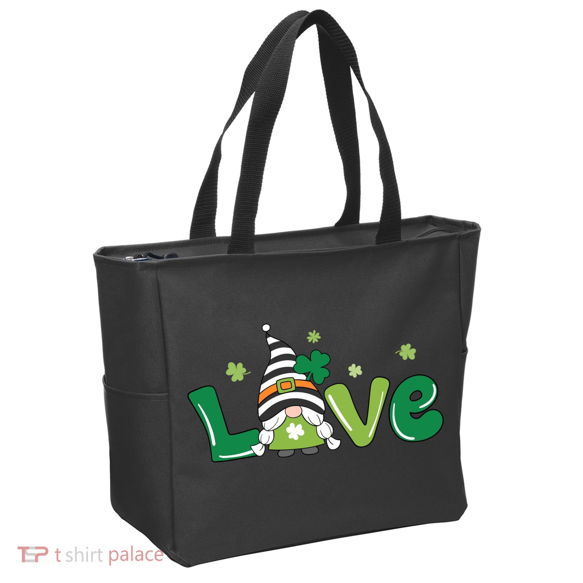 Love Gnome St Patrick's Day Holiday Tote Bag