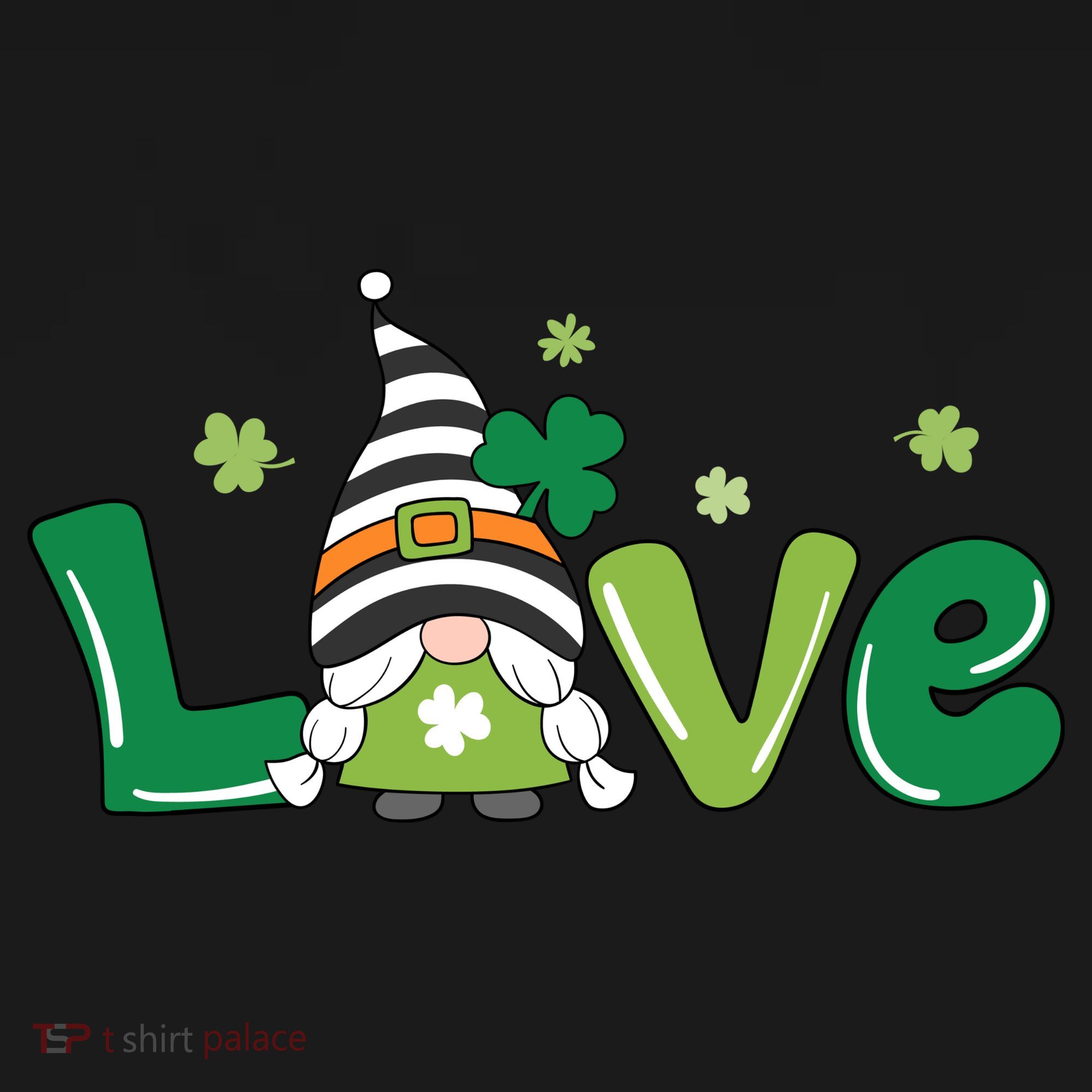 Love Gnome St Patrick's Day Holiday Tote Bag