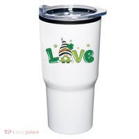 Love Gnome St Patrick's Day Holiday Tumbler thumb 0