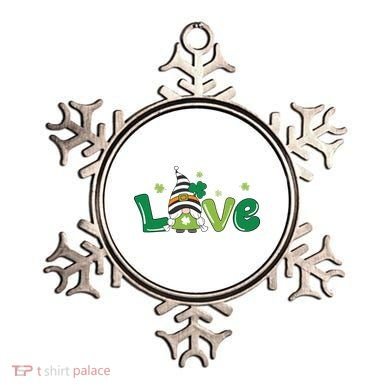 Love Gnome St Patrick's Day Holiday Ornament