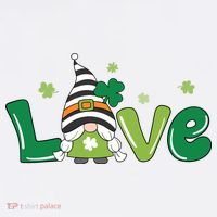 Love Gnome St Patrick's Day Holiday Baby Bodysuit thumb 2