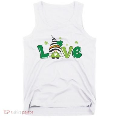 Love Gnome St Patrick's Day Holiday Tank Top