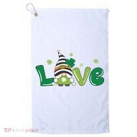 Love Gnome St Patrick's Day Holiday Golf Towel thumb 0