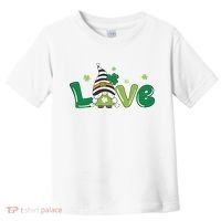 Love Gnome St Patrick's Day Holiday Toddler T-Shirt thumb 0