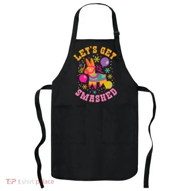 Let's Get Smashed Pinata Apron