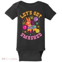 Let's Get Smashed Pinata Baby Bodysuit thumb 0
