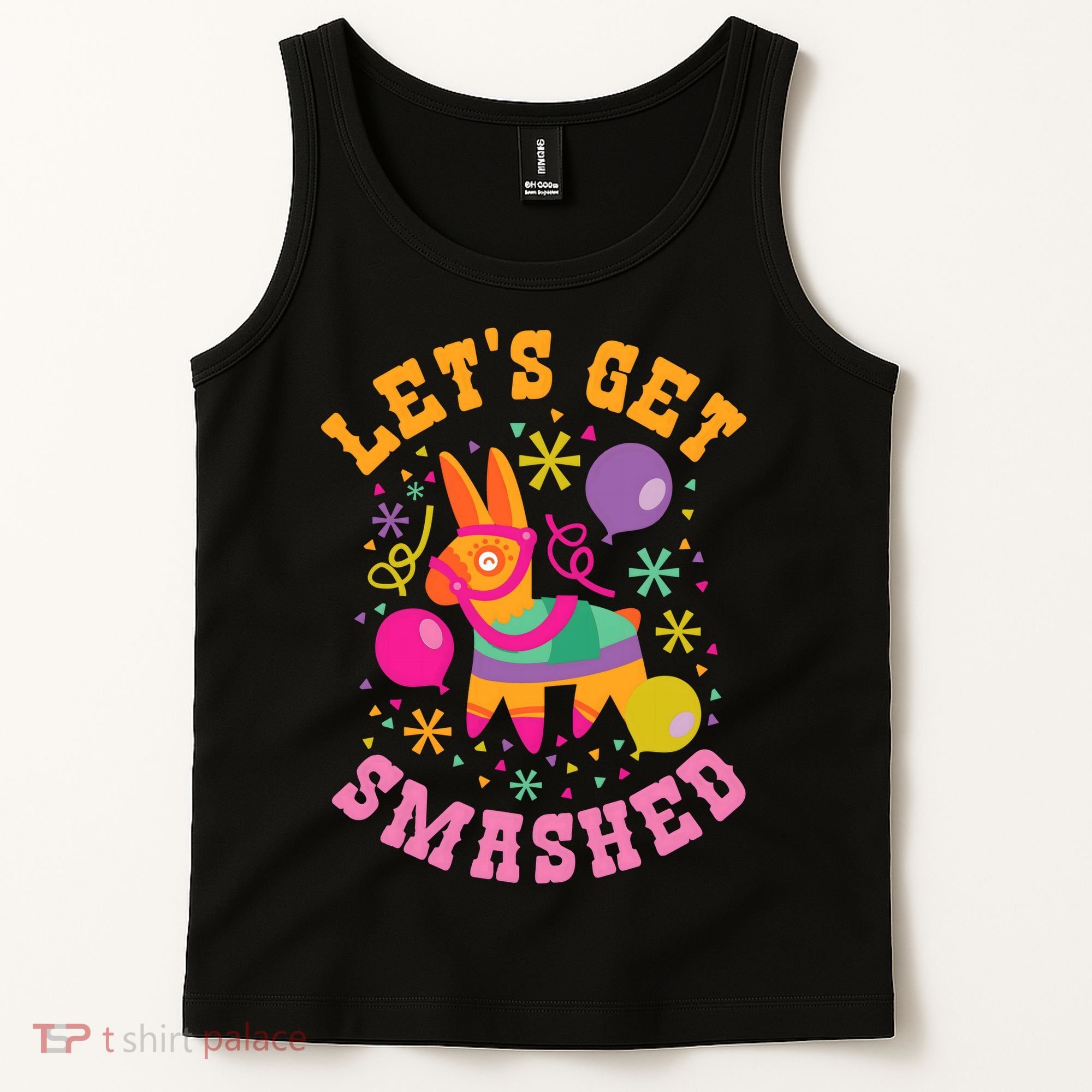 Let's Get Smashed Pinata Tank Top