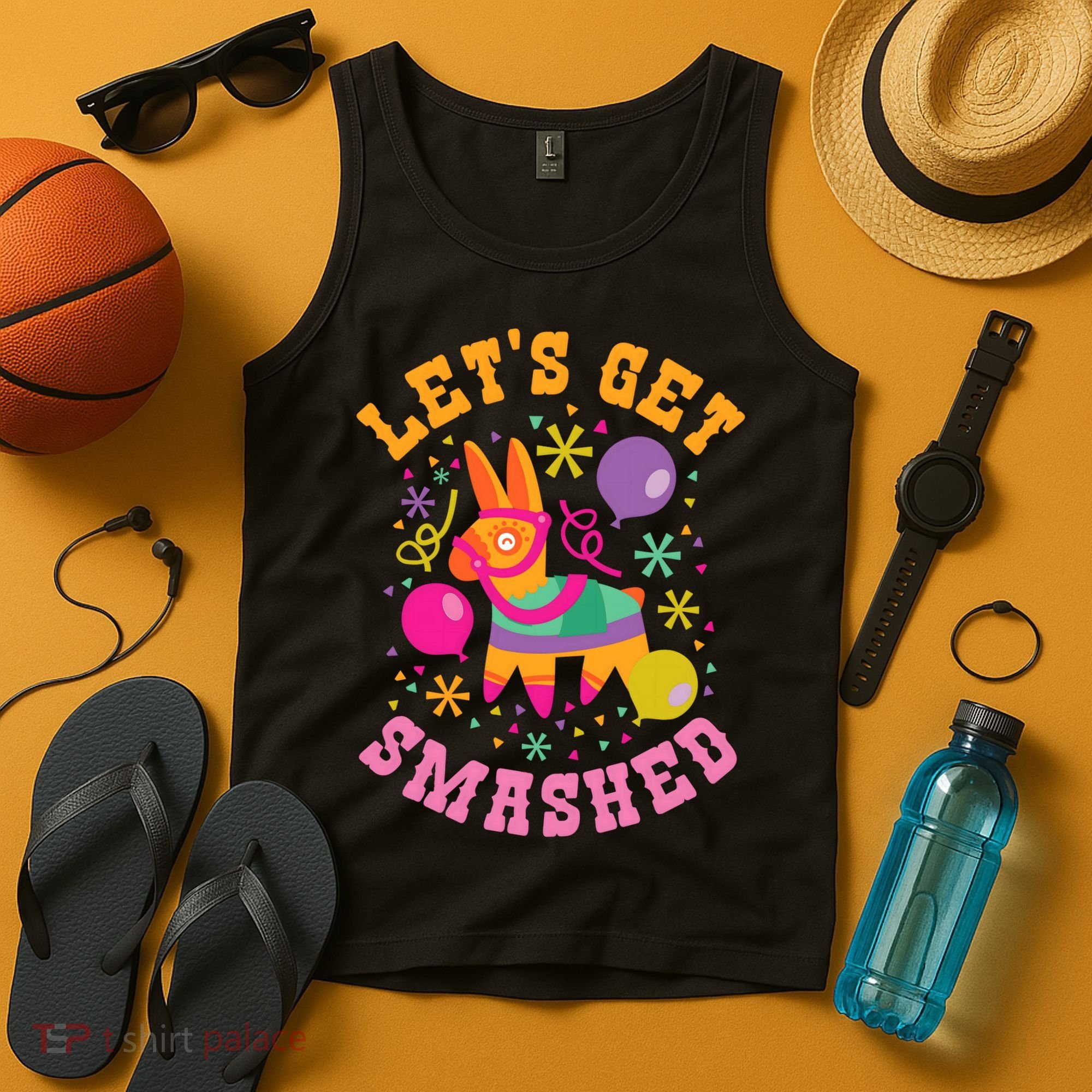 Let's Get Smashed Pinata Tank Top