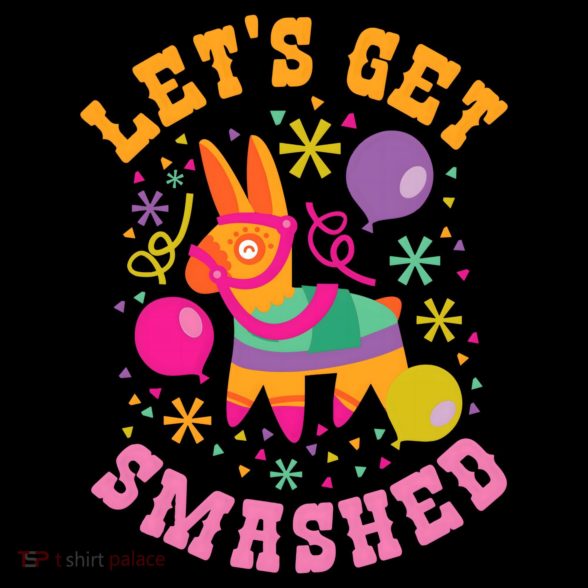 Let's Get Smashed Pinata Women's Long Sleeve Shirt