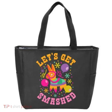 Let's Get Smashed Pinata Tote Bag