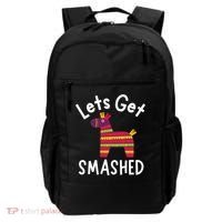 Lets Get Smashed PiñAta Funny Mexico Vacation Gift Backpack thumb 0