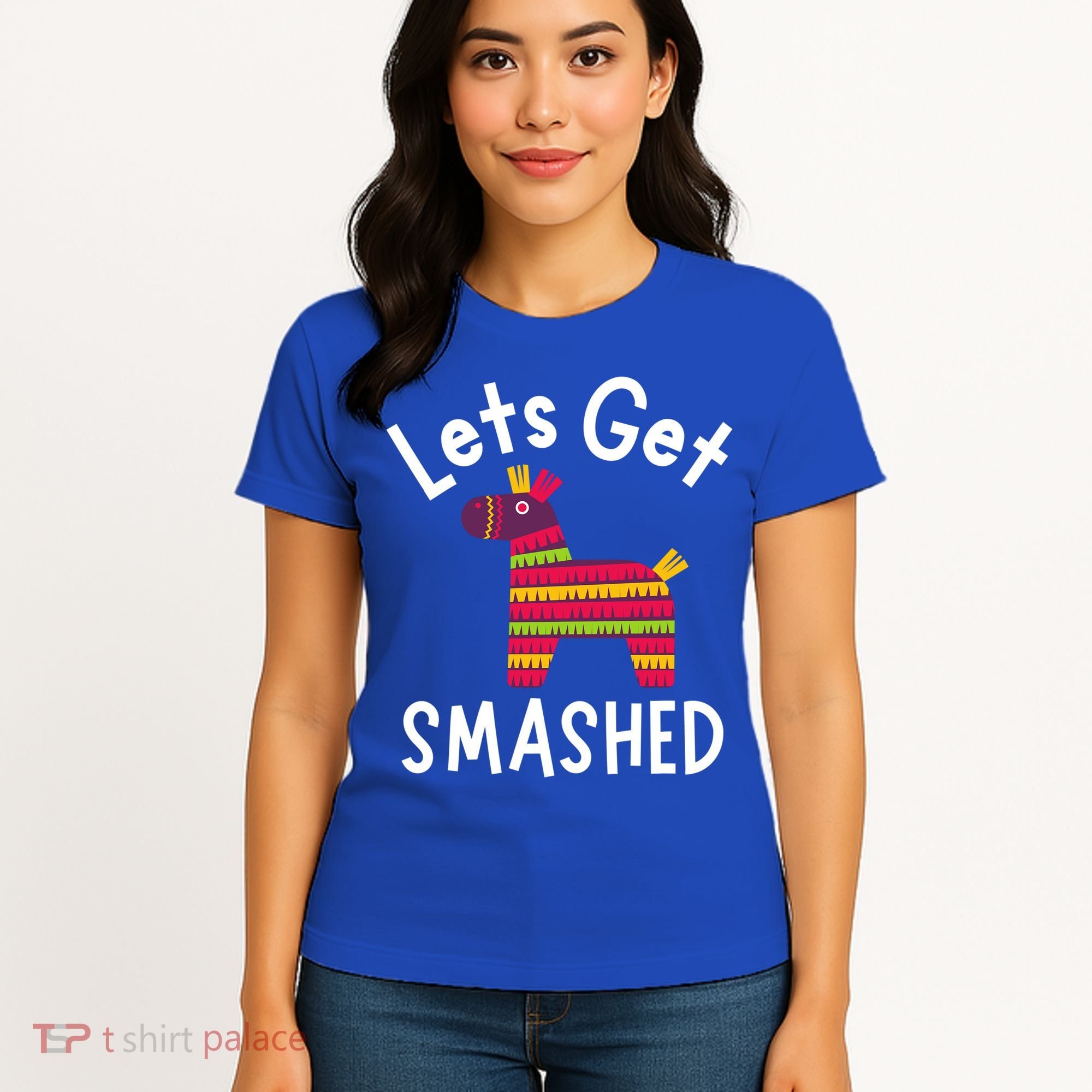 Lets Get Smashed PiñAta Funny Mexico Vacation Gift Women's T-Shirt