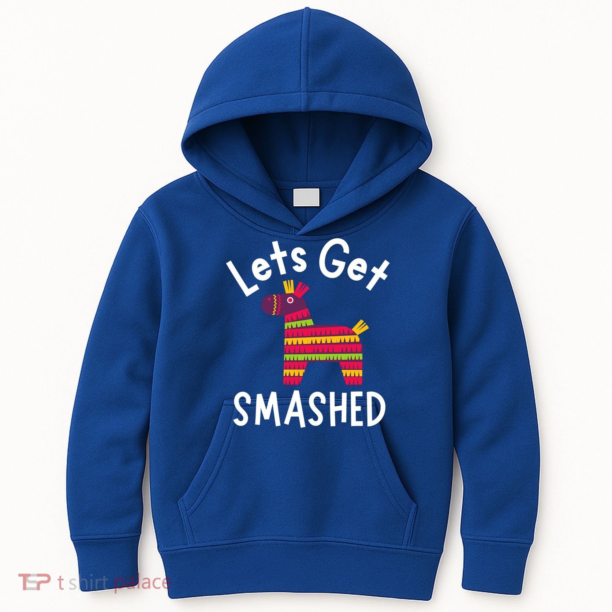 Lets Get Smashed PiñAta Funny Mexico Vacation Gift Kids Hoodie