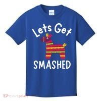 Lets Get Smashed PiñAta Funny Mexico Vacation Gift Kids T-Shirt thumb 0