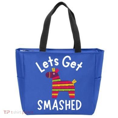 Lets Get Smashed PiñAta Funny Mexico Vacation Gift Tote Bag