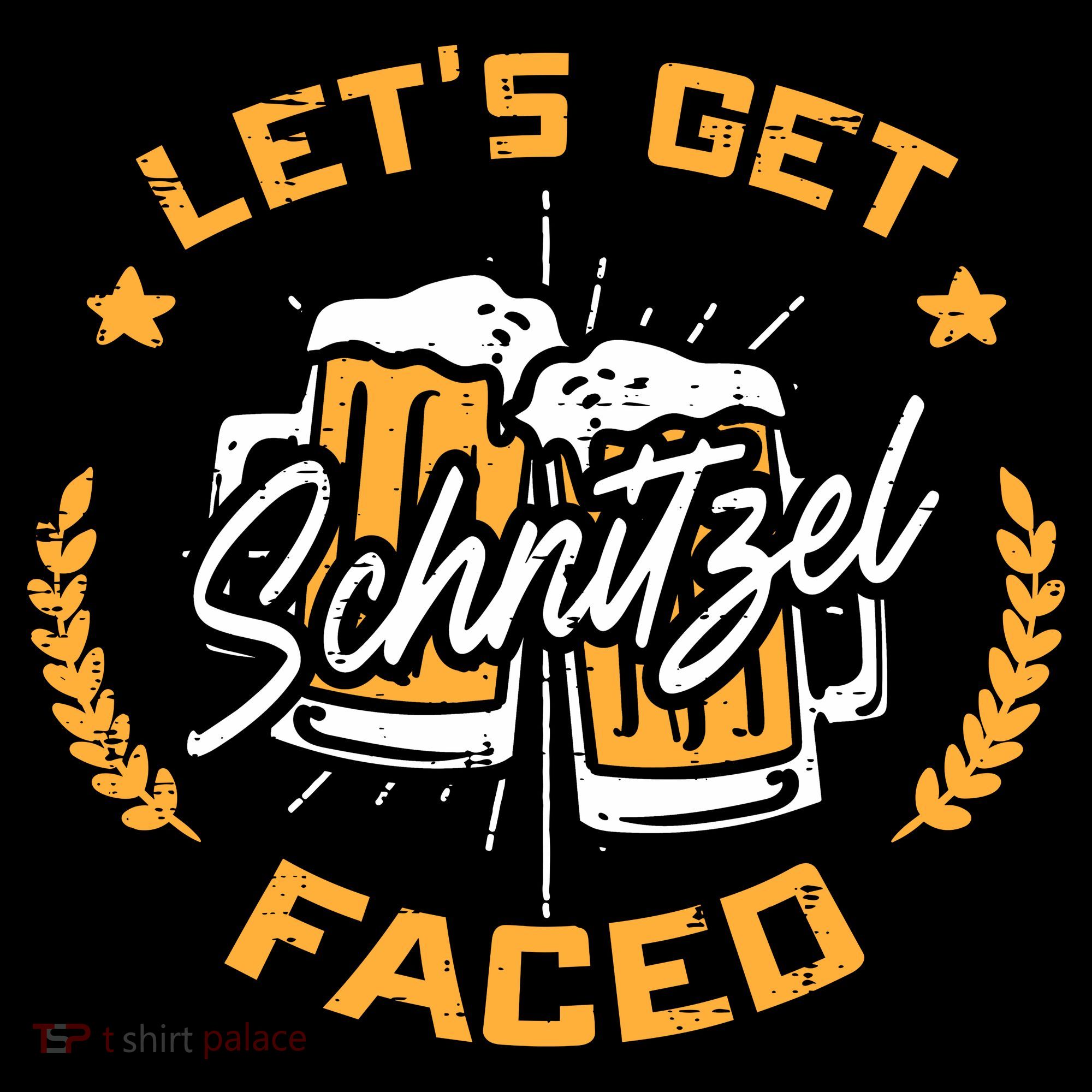Lets Get Schnitzel Faced Oktoberfest Funny Costume Men Women Coffee Mug