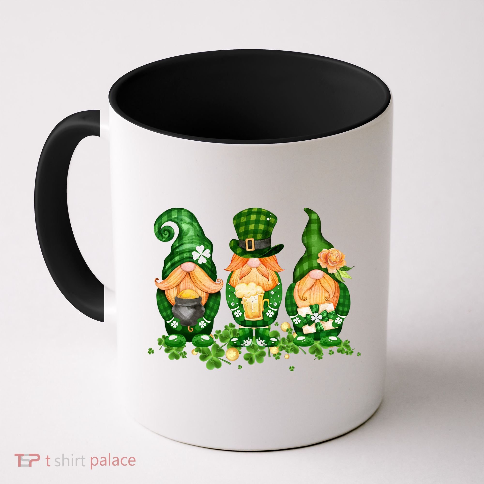 Lucky Gnome St Patrick's Day Festive Coffee Mug