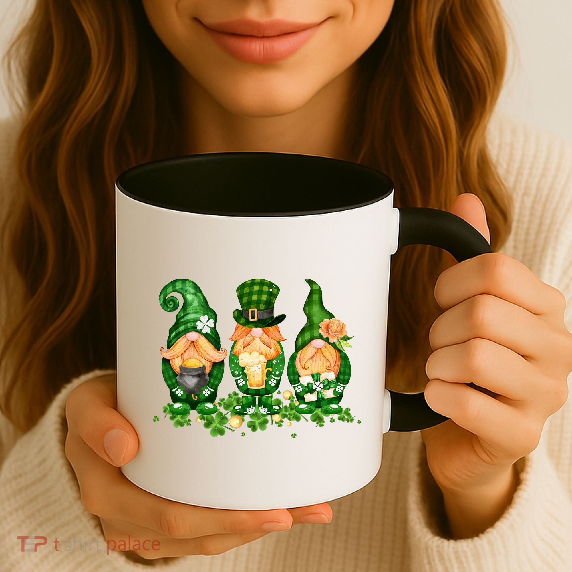Lucky Gnome St Patrick's Day Festive Coffee Mug