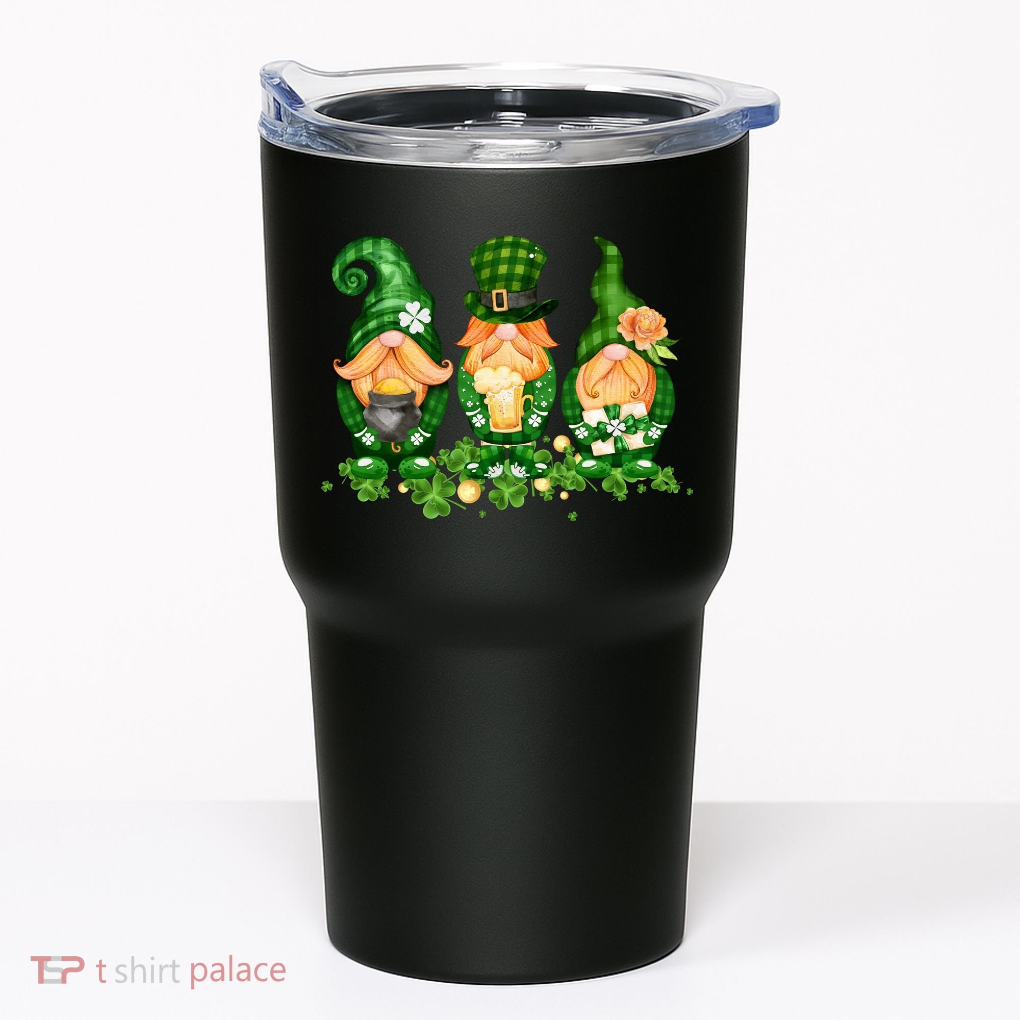 Lucky Gnome St Patrick's Day Festive Tumbler