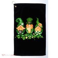 Lucky Gnome St Patrick's Day Festive Golf Towel thumb 0