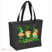 Lucky Gnome St Patrick's Day Festive Tote Bag thumb 2