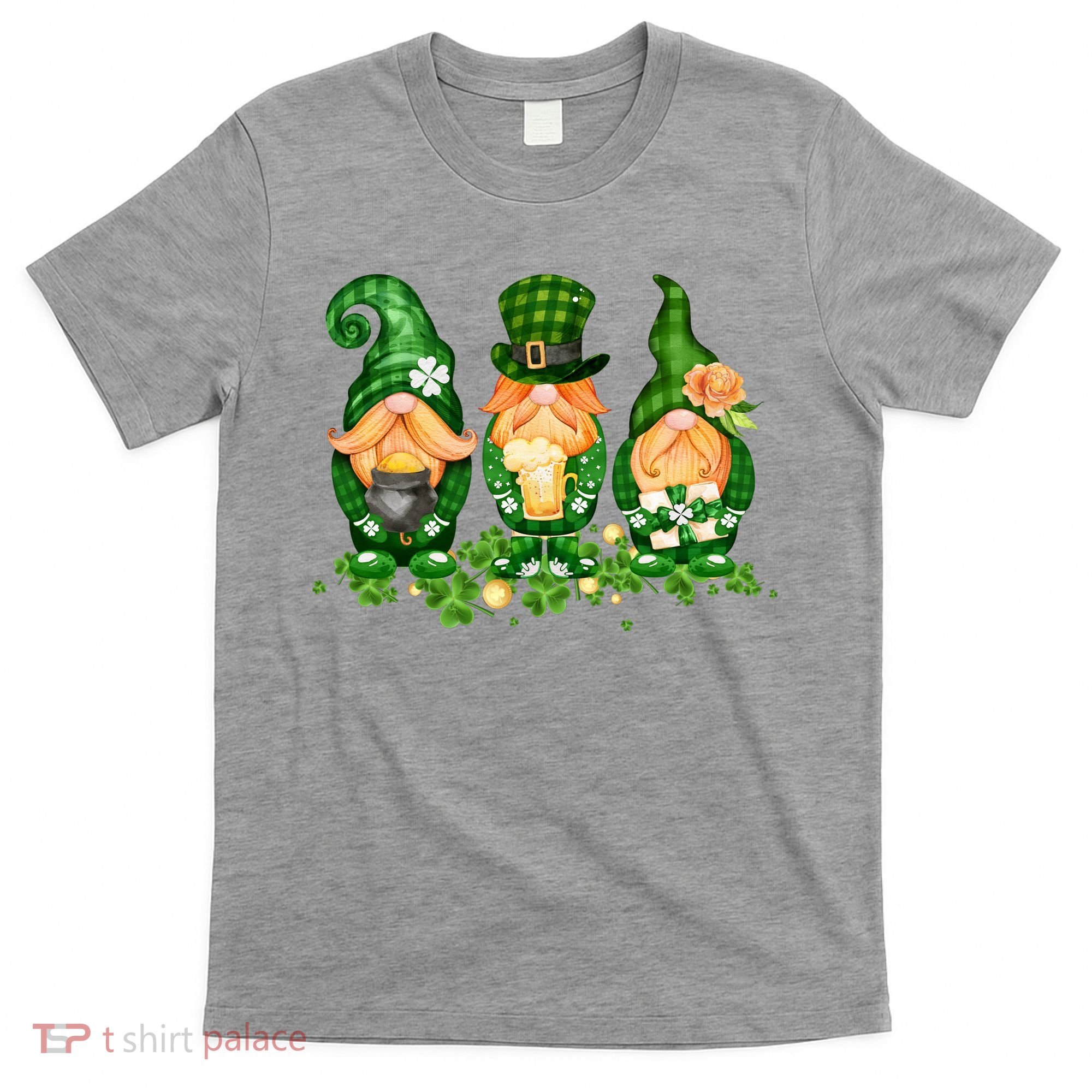 Lucky Gnome St Patrick's Day Festive T-Shirt