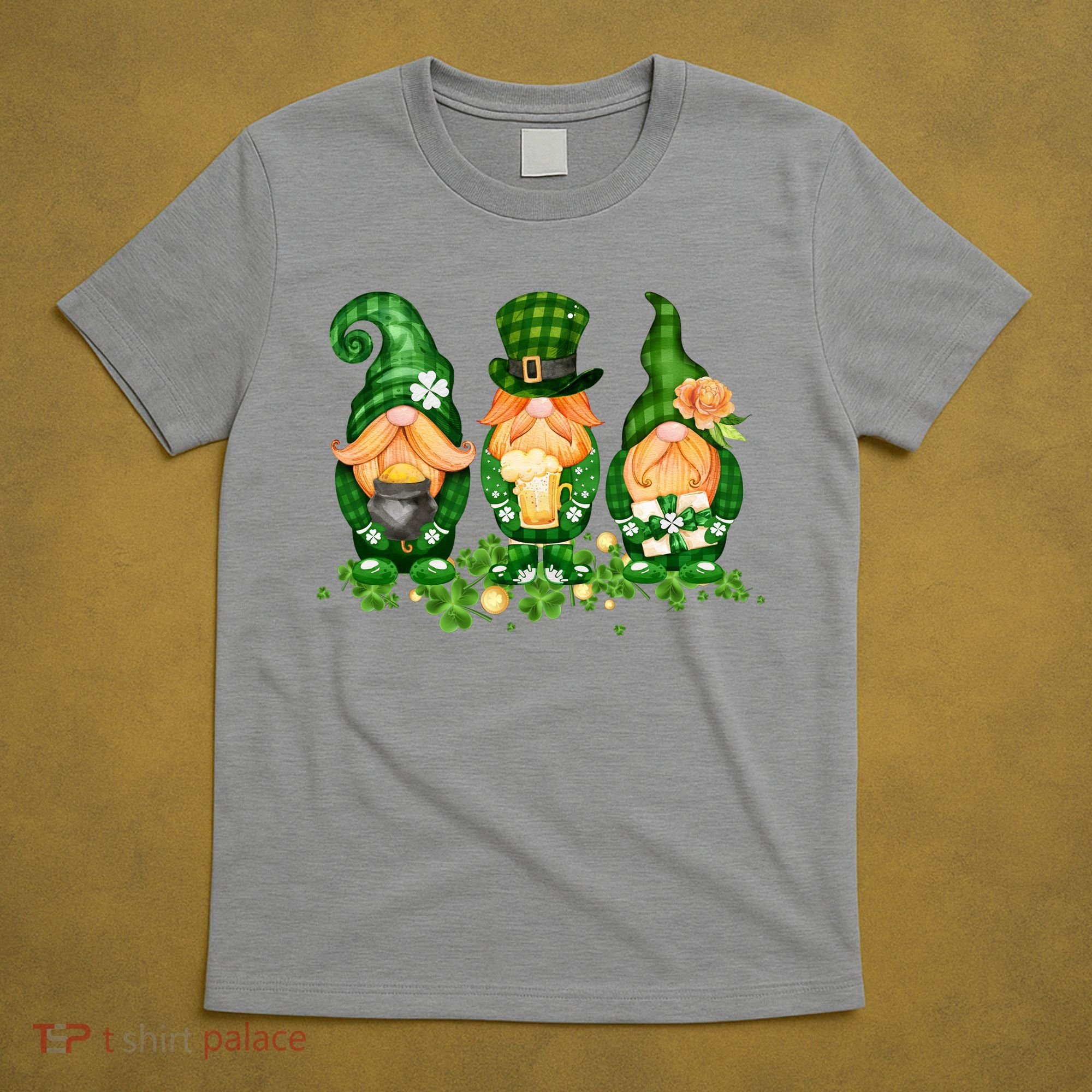 Lucky Gnome St Patrick's Day Festive T-Shirt