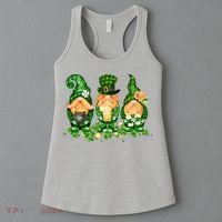 Lucky Gnome St Patrick's Day Festive Women's Tank Top thumb 3