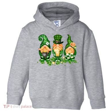 Lucky Gnome St Patrick's Day Festive Toddler Hoodie
