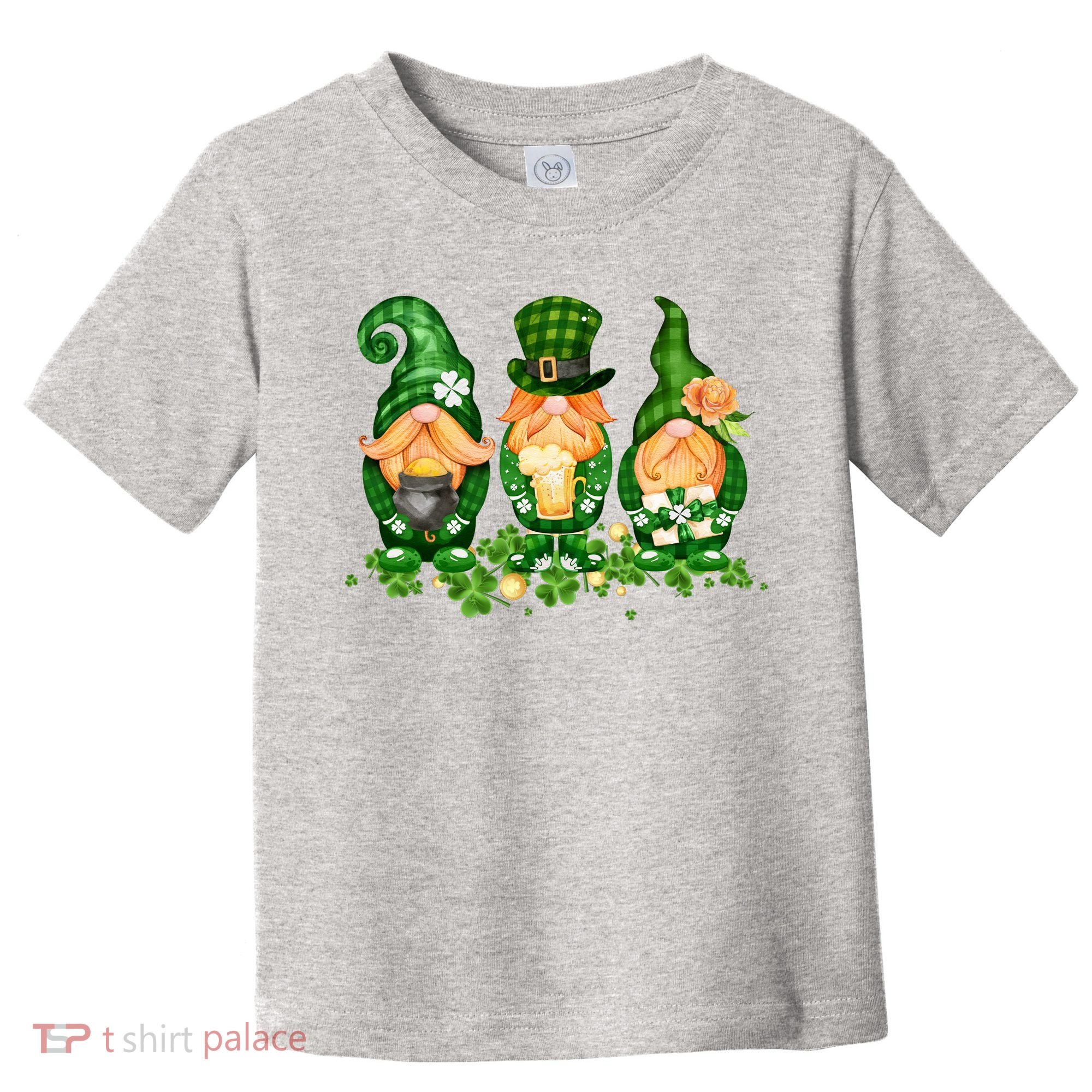 Lucky Gnome St Patrick's Day Festive Toddler T-Shirt
