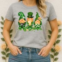 Lucky Gnome St Patrick's Day Festive Women's T-Shirt thumb 2