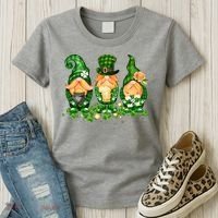 Lucky Gnome St Patrick's Day Festive Women's T-Shirt thumb 3