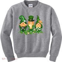Lucky Gnome St Patrick's Day Festive Kids Sweatshirt thumb 0